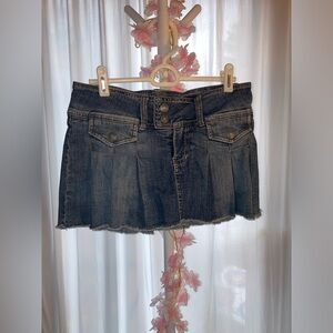 Vintage Hydraulic Mini Skirt Size 7/8